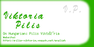 viktoria pilis business card